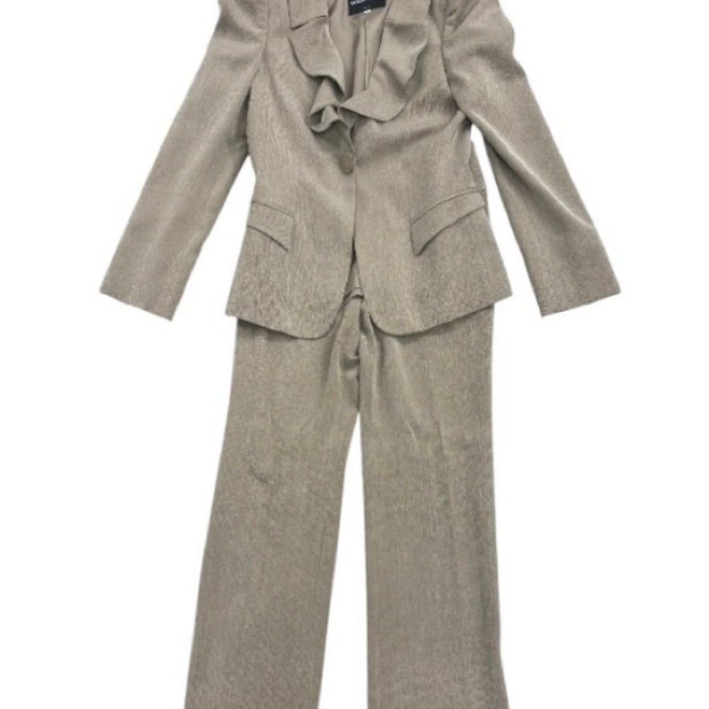 Giorgio Armani Elegant Tan Women's Pantsuit size 36